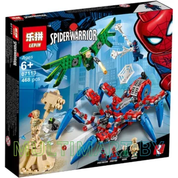 Конструктор Lepin 07113 Человек-Паук — Паучий вездеход